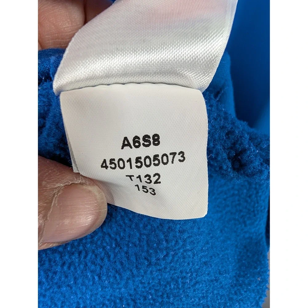 The North Face Mens Blue Logo Pullover Hoodie Sweatshirt XL